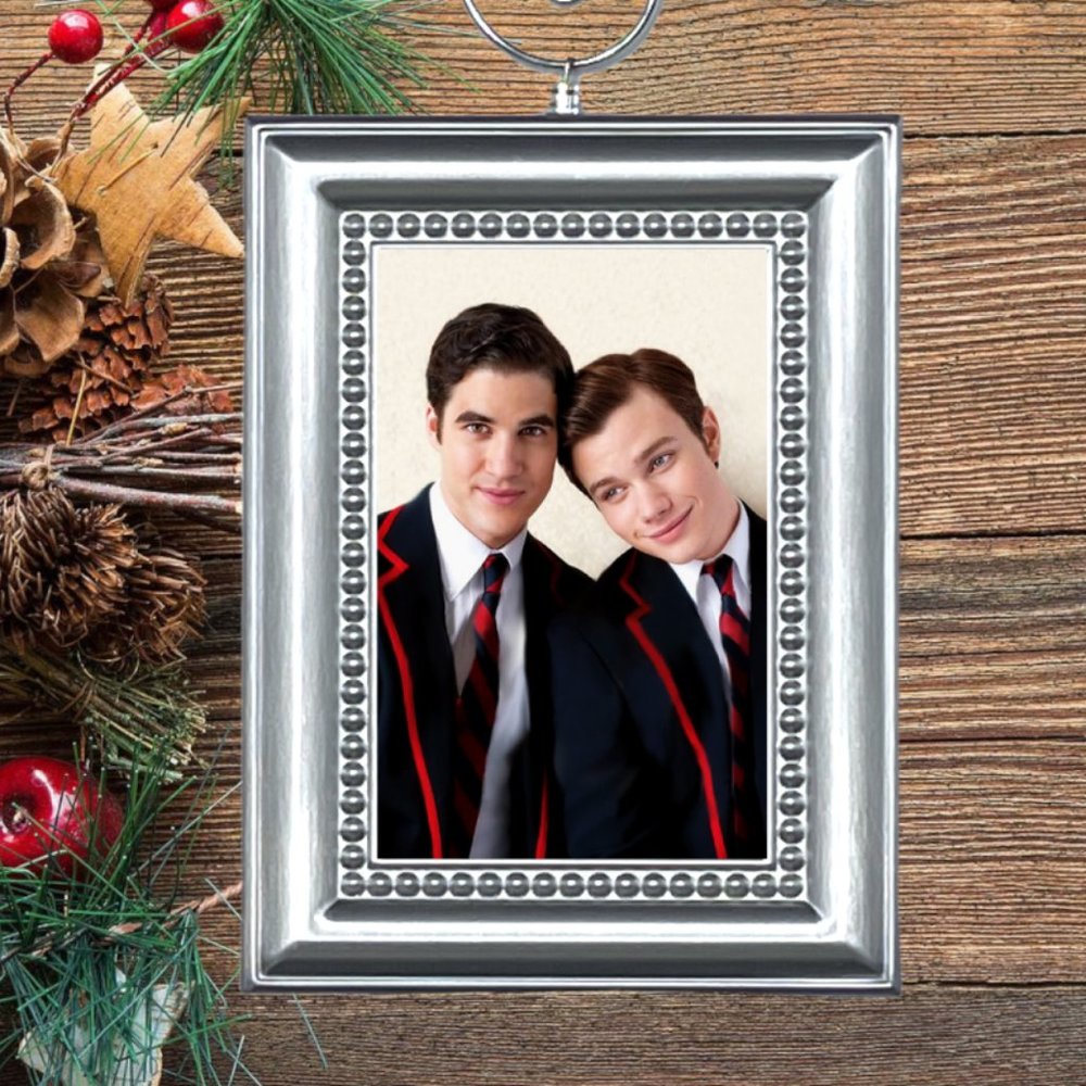 Glee Kurt And Blaine TV Show Memorabilia Christmas Tree Ornament